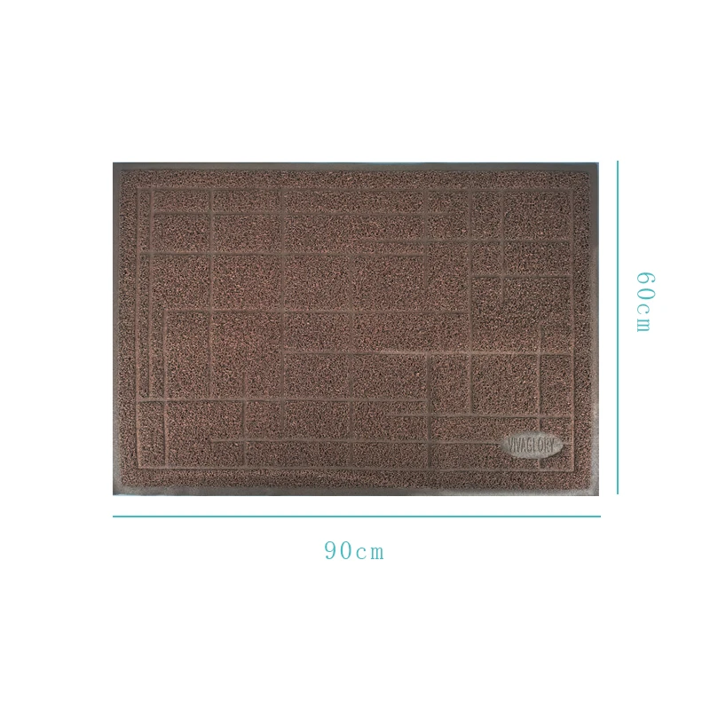 Soft on Kitty Paws 90*60cm Large Kitty Litter Box Mat PVC Cat Litter Mat with Non-Slip Backing
