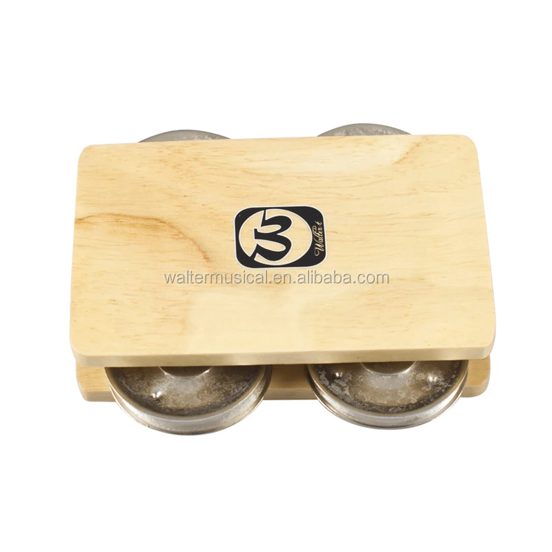 Walter cajon drum wooden companion,musical instruments bell Tambourine Stainless steel jingles