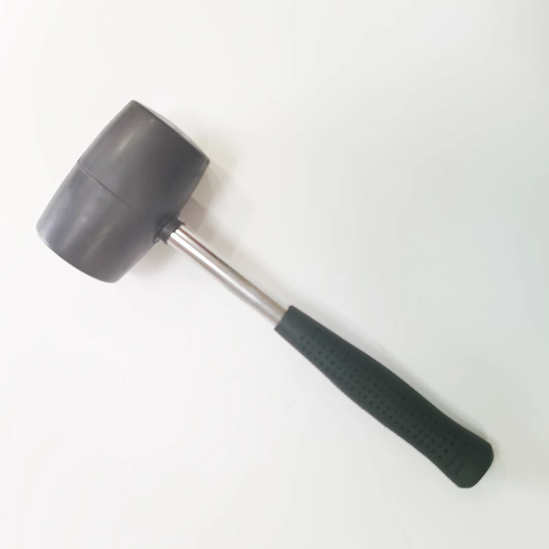 16oz  skyer brand   wooden handle white rubber mallet hammer