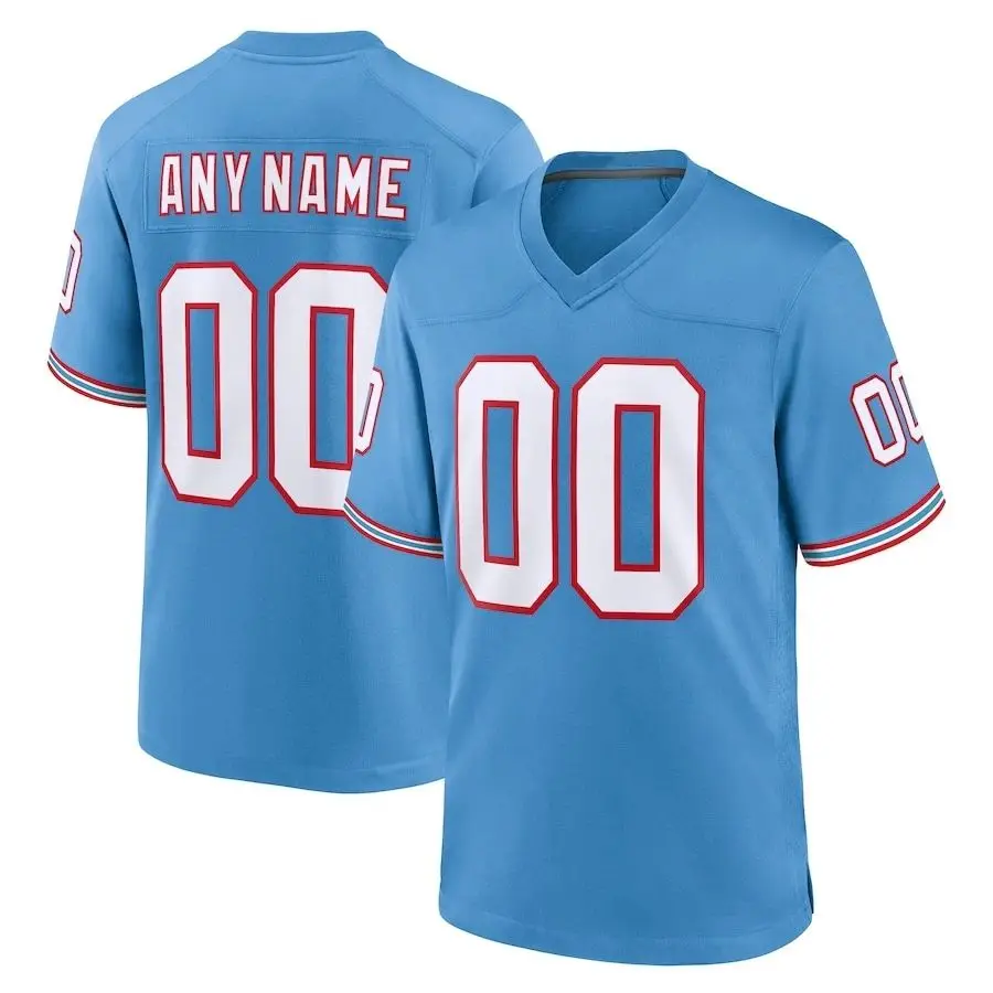 Custom Embroidery Tennessee Football Jersey American Football Game Jersey 98 Jeffery Simmons 9 Steve McNair Shirts