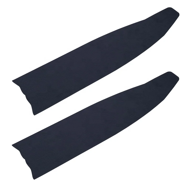 scuba diving free diving carbon fiber long flipper fin blade for swimming hunting