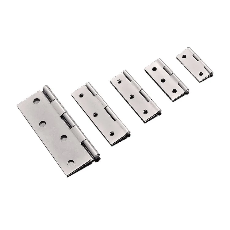 HM1124 Small cabinet door flush small hinge 1.5/2/2.5/3inch stainless steel hinge hinge box direct selling