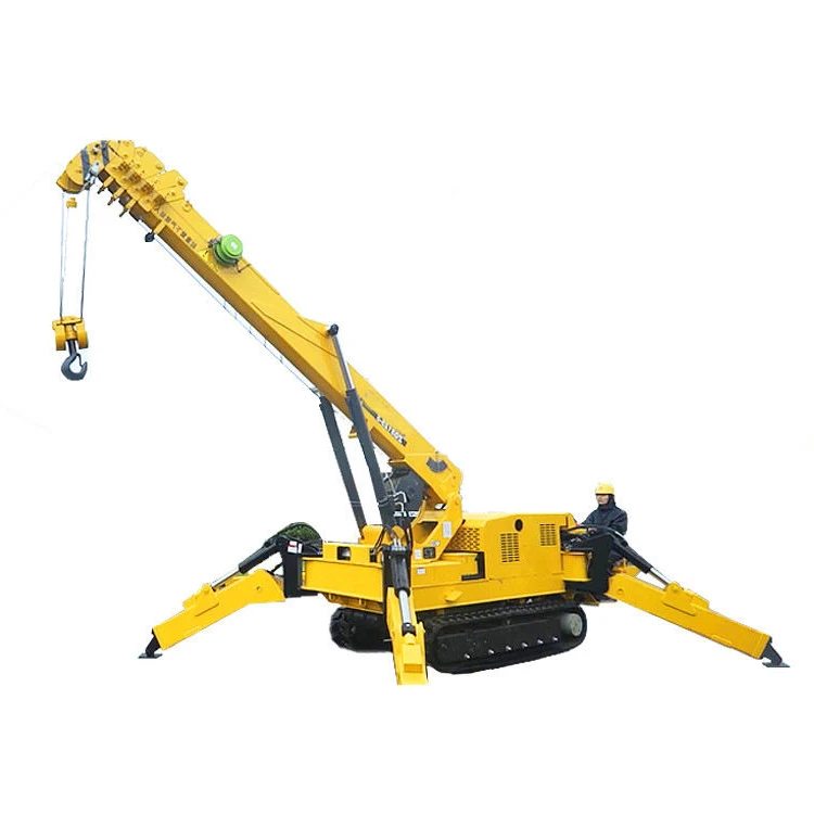 SuiZhong New Design Workshop Hand Operated Small Crane Mini Spider Crane For Narrow Space