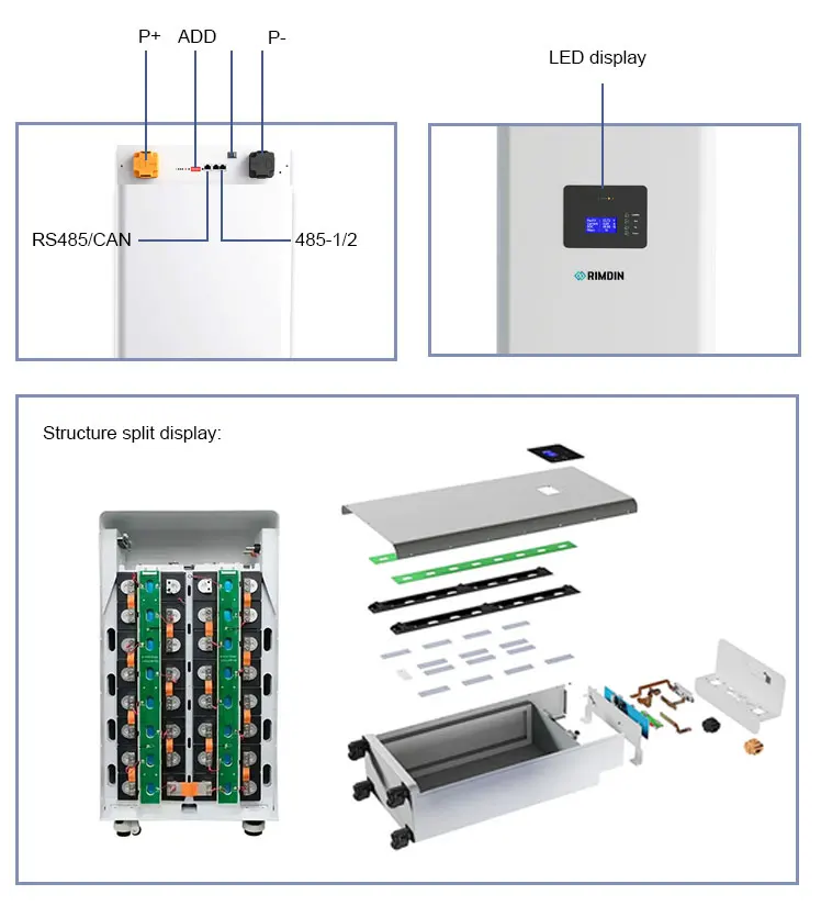 Ukraine GE Stock Seplos 3 0 Diy Kit case 48V подходит 280ah батарея для хранения энергии MASON 280 L Lifepo4