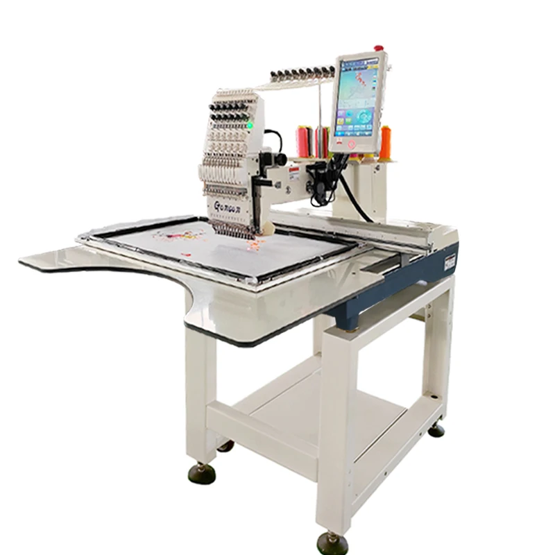 Single head Dahao Computer embroidery sewing machine price, machine for embroidery