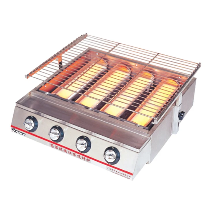 Gas Conveyor Stainless Steel Barbecue Gas Grill
