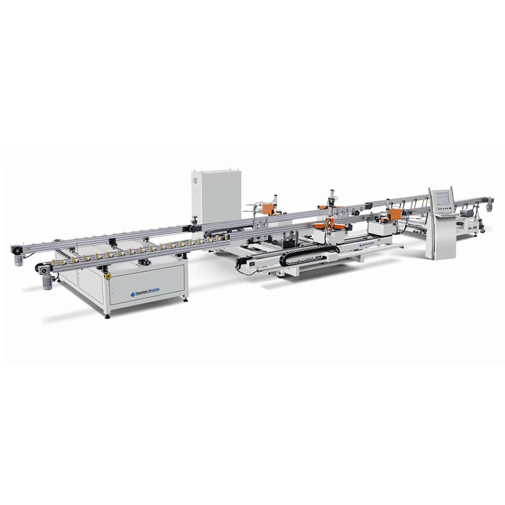 
Automatic Four Head Corner Combining Production Line for Making Windows 