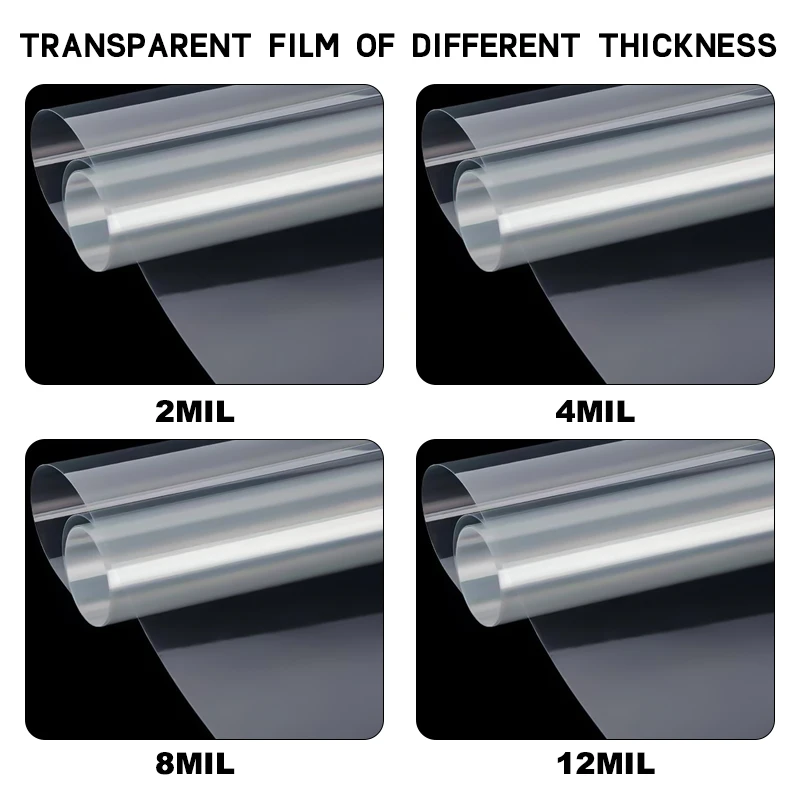 Wholesales 2 mil 4mil solar film explosion-proof frosted window film building glass security film