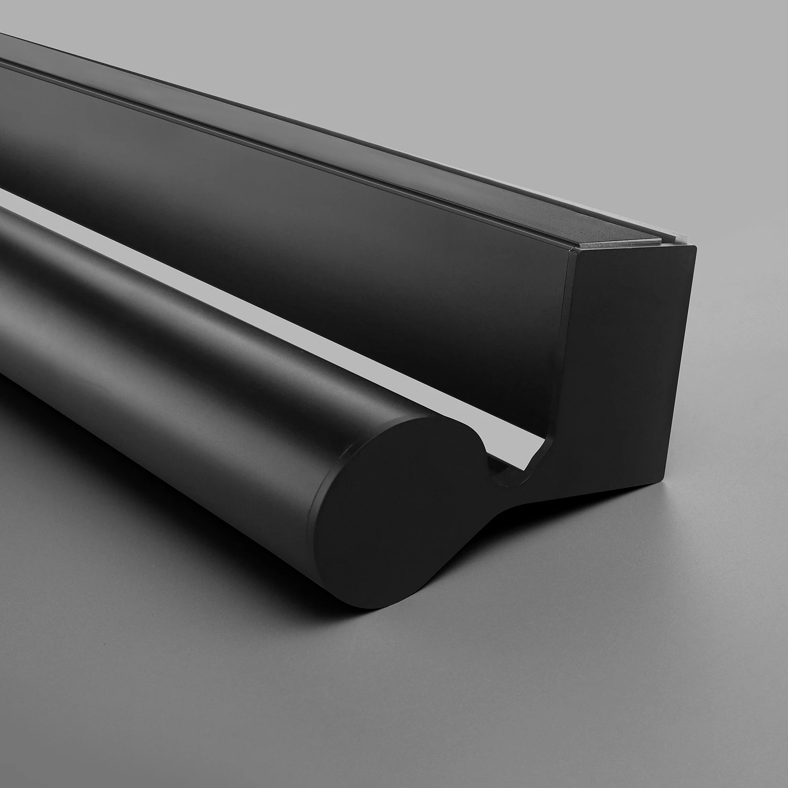 Aluminum profile led light balustrade and handrail for stairs