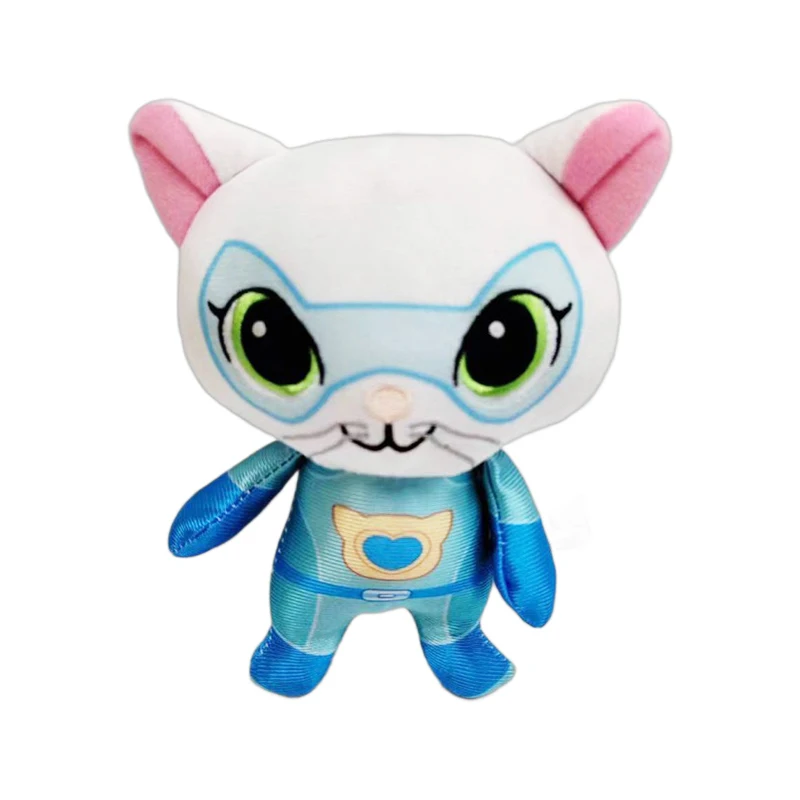 Custom Peluches Cartoon Cat Anime Figure Stuffed Animal Toys Superkitties Plush Christmas Gifts
