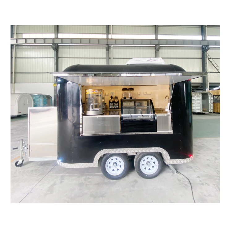 Seaside Airstream Food Truck Ice Cream Cart Taco  Food Trailer Mobile Food Truck With Full kitchen For Sale UK