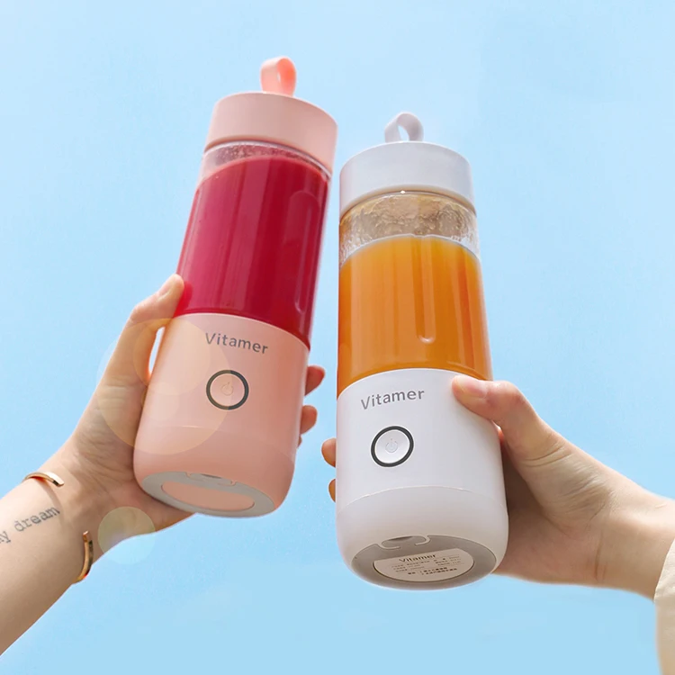 Best Seller Portable Bottle Juicers Mini Electric Fresh Juicer Blender Smart USB Rechargeable Portable Bottle Juice