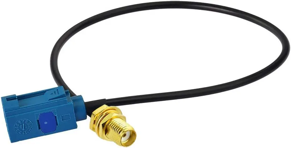 Sma-fakra female cable antenna adapter for gps SMA to Z fakra female to sma gps active antenna fakra