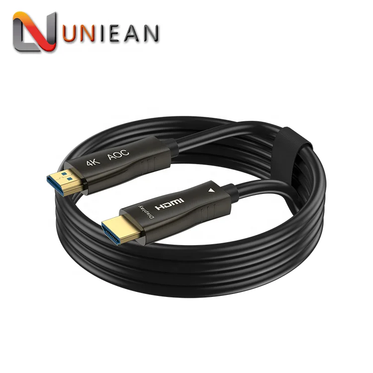 HDMI Kabel 2.0 Gold Plated 10M 30M 50M 100M HDMI Optical Fiber Cable 4K 60Hz AOC HDMI Cable