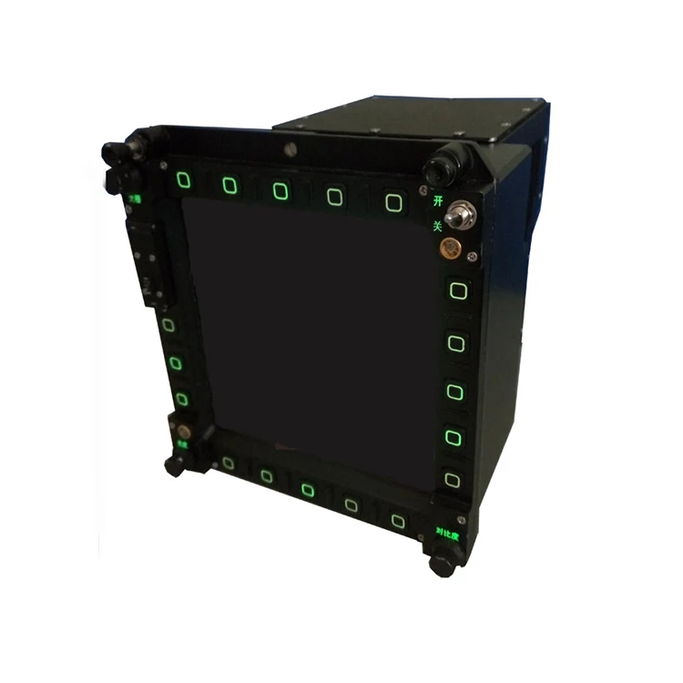 The multifunctional display screen developed by the r&d center is suitable for aircraft instruments