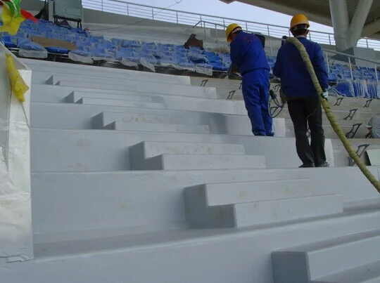Professional manufacturer anticorrosive polyurea coating Spray polyurea for waterproof of stadium stands