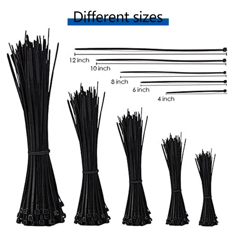 Bettlok China supplier nylon 66 pa 66 material plastic nylon cable tie supplier cable clamp strap wraps