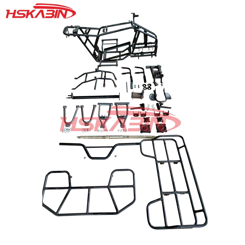 Полный комплект для квадроцикла Small Bull задняя вилка защитная рама фиксированное сиденье ось