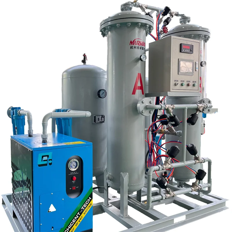 NUZHUO Chinese Factory Manufacture Nitrogen Gas Generating Plant Competitive Price N2 Making Device