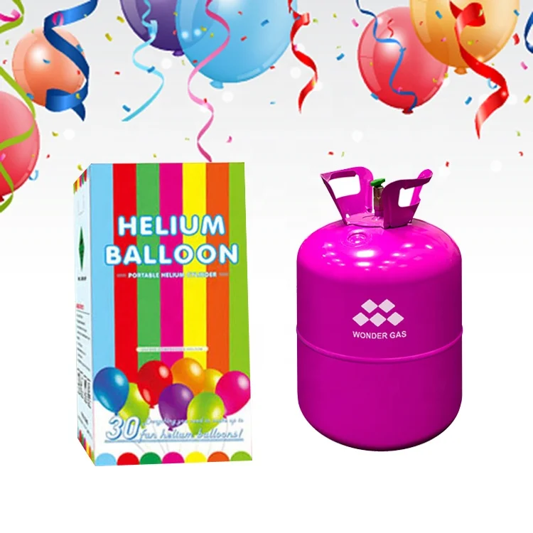 Portable Disposable 7.5LB 11LB 15LB 30LB 50LB Small Helium Tank Wedding Birthday Party Decoration Helium Gas Cylinder