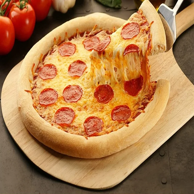 Charcuterie Board Pizza Spatula Paddle Cutting Board Large Size Bamboo Turning Pizza Peel Premium Bamboo Pizza