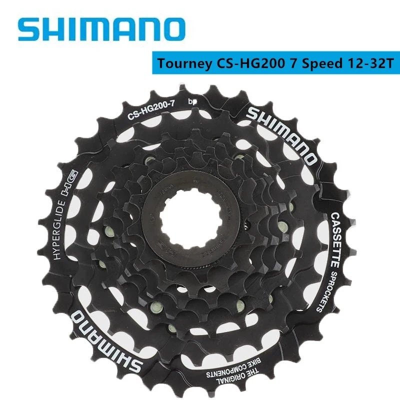 Shimano 8 Speed MTB Mountain Bike Bicycle Cassette CS-HG31-8 HG200-7/8/9 32T 34T Flywheel 8V K7 8 Speed MTB Cassette Freewheel