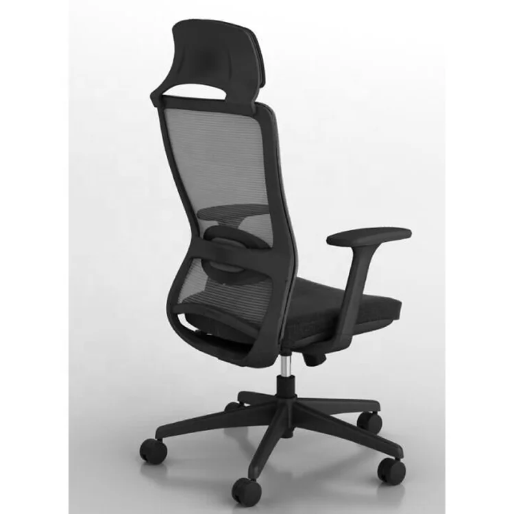
Competitive Price Office Chair Mesh back and Fabric Seat 