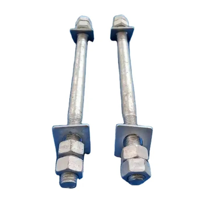 Hot Dip Galvanized Steel Electrical Bolt and Nut/ High Quality Bolt and Nut/ Fastener/ Pole Line Hardware