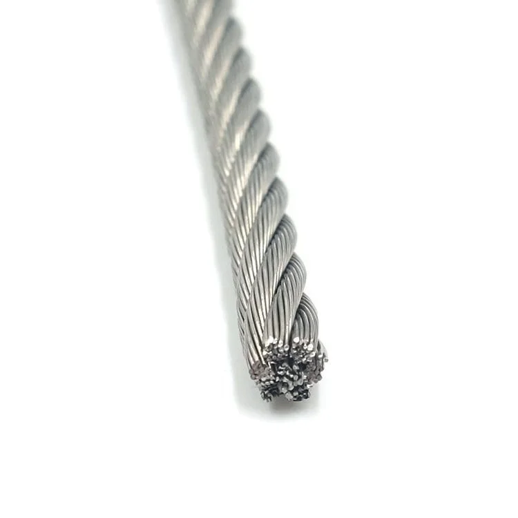 Factory Supply Stainless Steel Weaving Cord Rope Mesh Steel Wire Rope Stainless Steel Wire 304