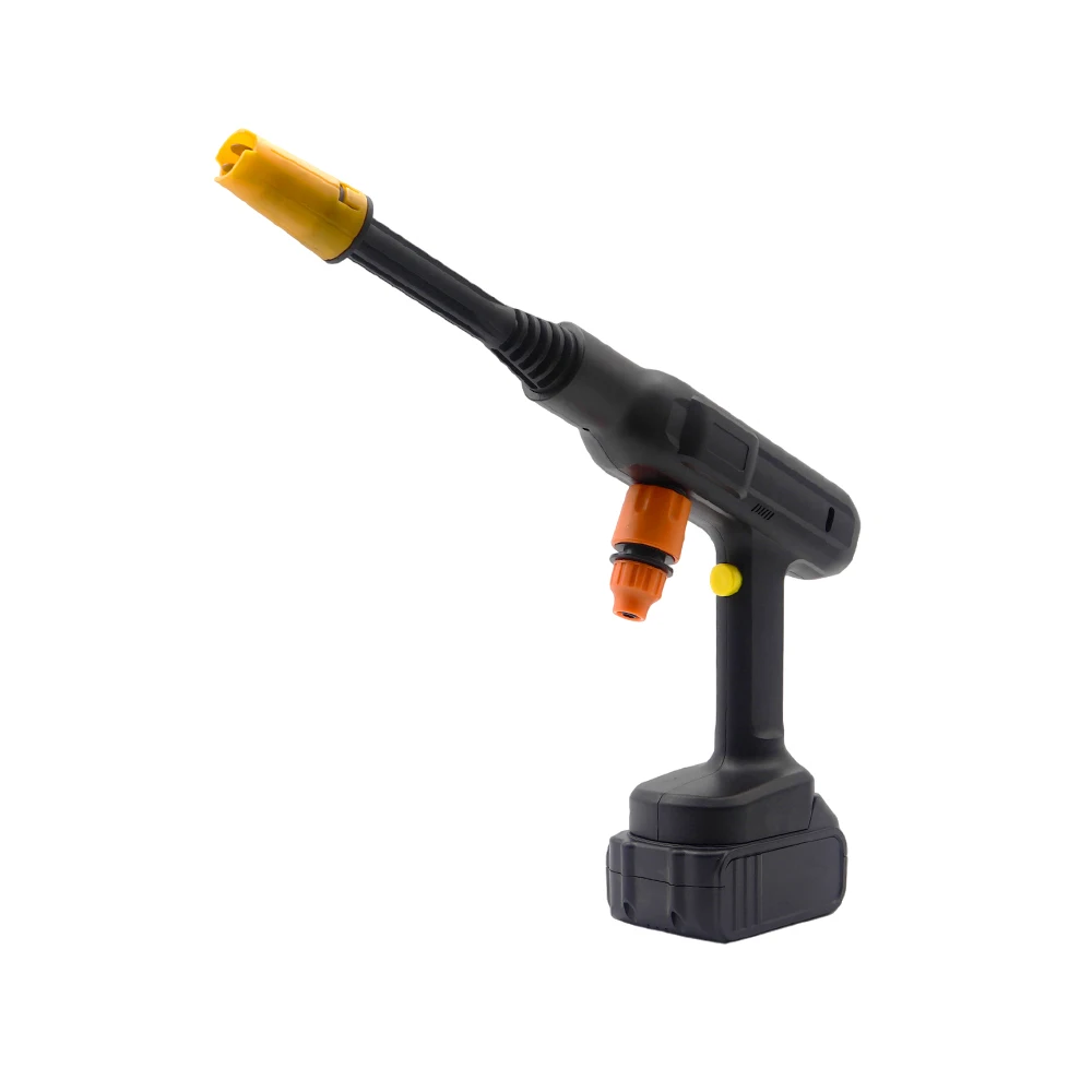 Portable replaceable nozzle wireless handheld lithium battery car cleaning gun