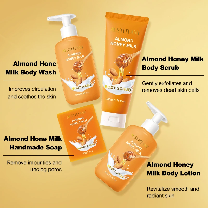 Bath Spa Bathroom Kit Private Label Shower Gel Lotion Scrub Soap Milk Bath Gift Sets