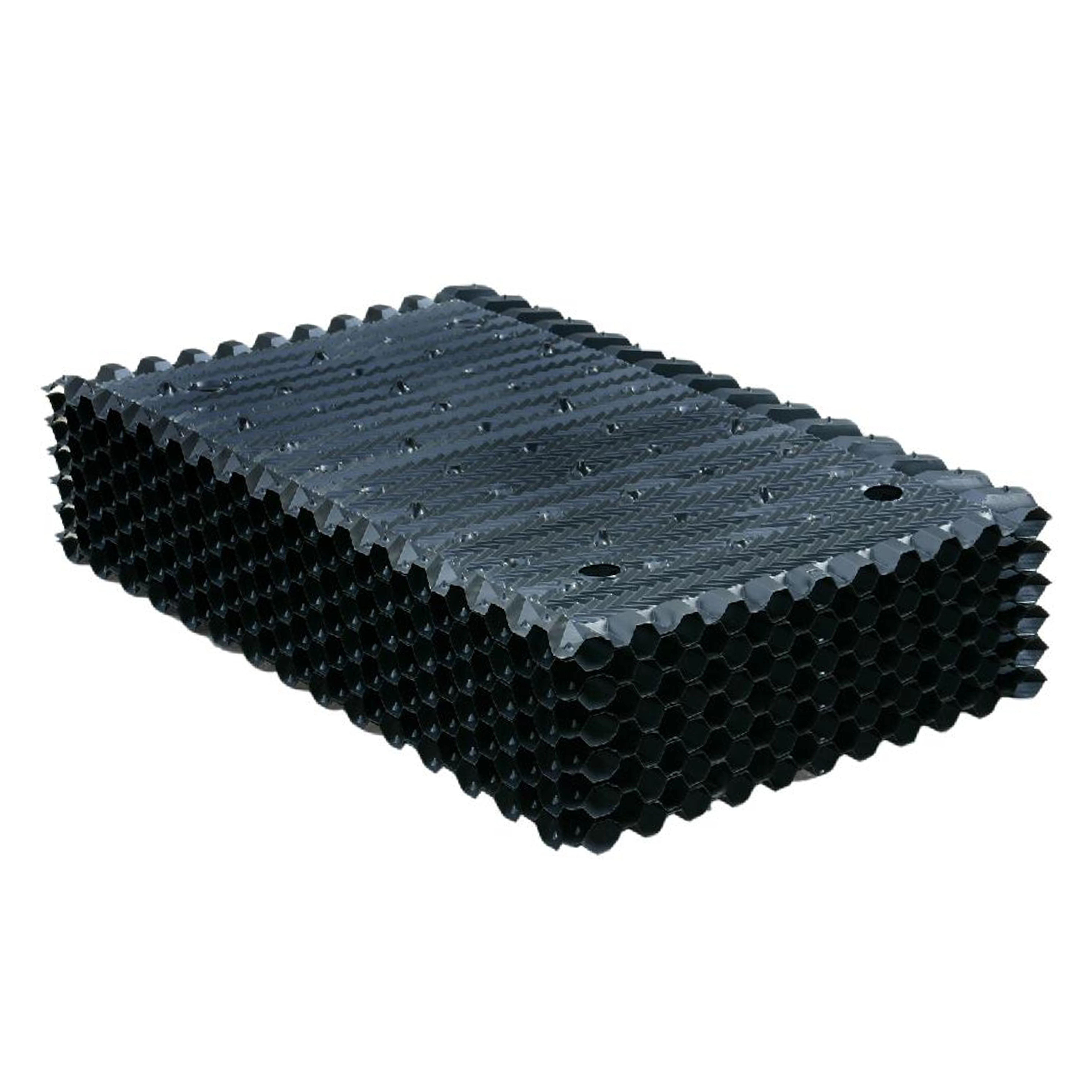 JUYUAN Fill Media Material Cooling Tower Pvc Fill Honeycomb For Cooling Tower Packing