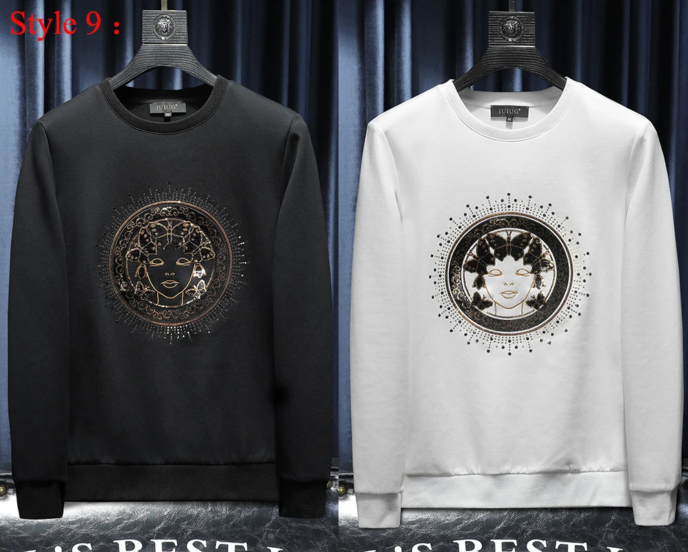 Design High Quality Cotton Oversize Crewneck Sweatshirts Brand Luxury Long Sleeve Sweatshirt