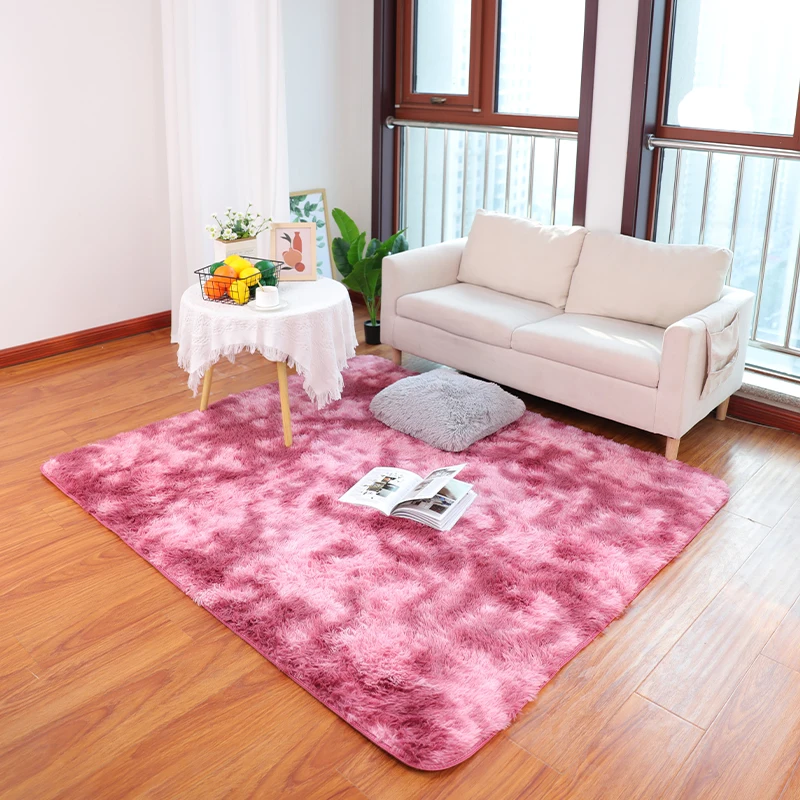 Home Decor Shaggy Mat Various Size Fluffy Mats Plush Floor Rugs And Carpet Hot Sale
