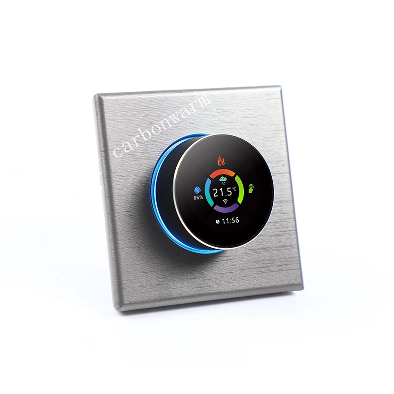 BHT-7000 Modern Design Wifi Google Nest Hvac System Fan Coil Units Bacnet Thermostat Smart Tuya Hvac Thermostat