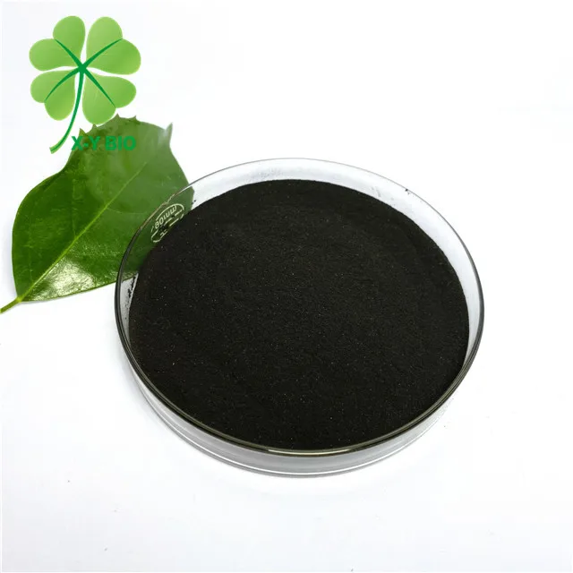Hight Quality Good Property Nitro Humic Acid Organic Fertilizer Sodium Humate Shiny Powder