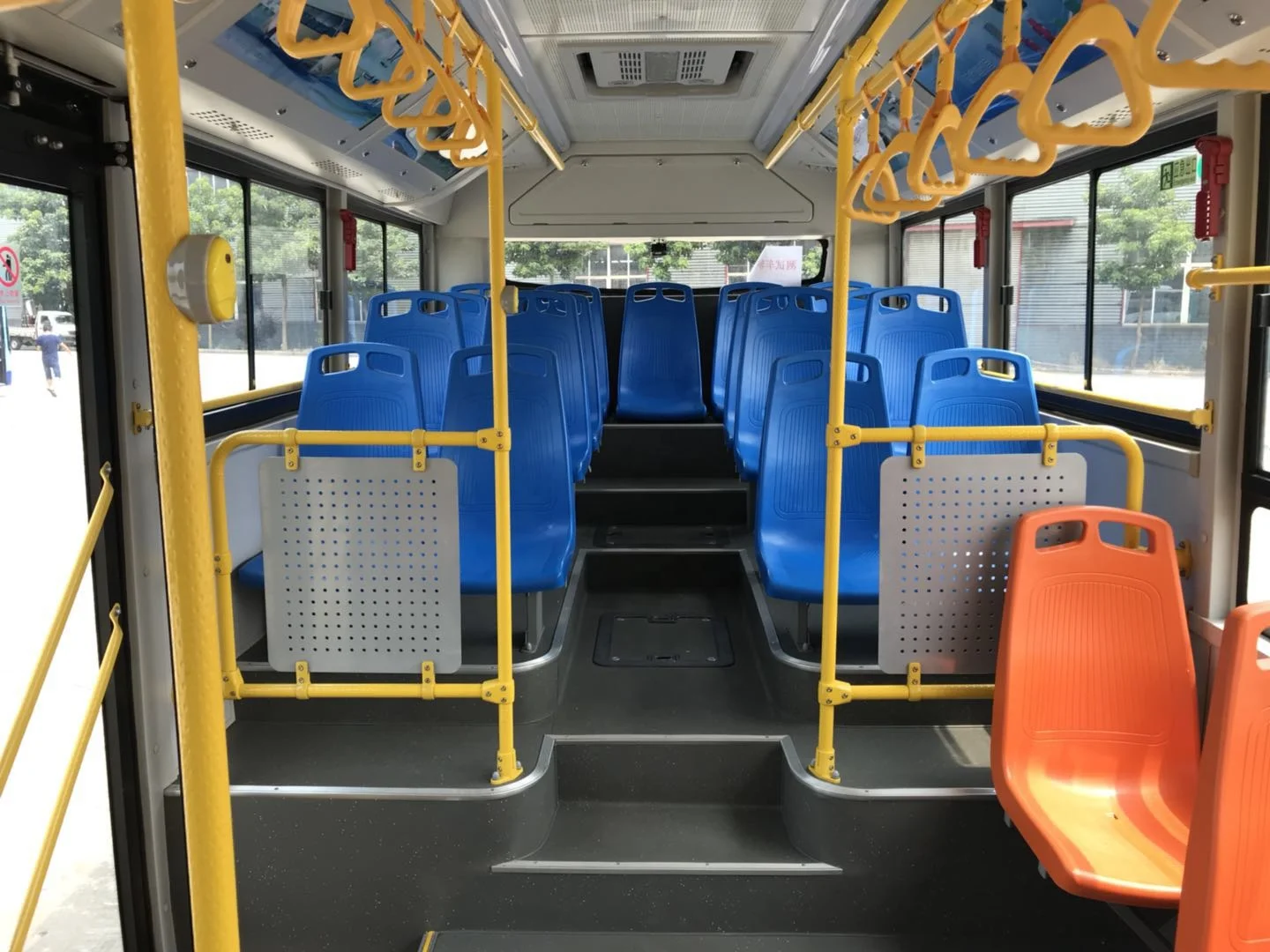 
Public transportation 35 seats RHD electric city bus green bus for sale 