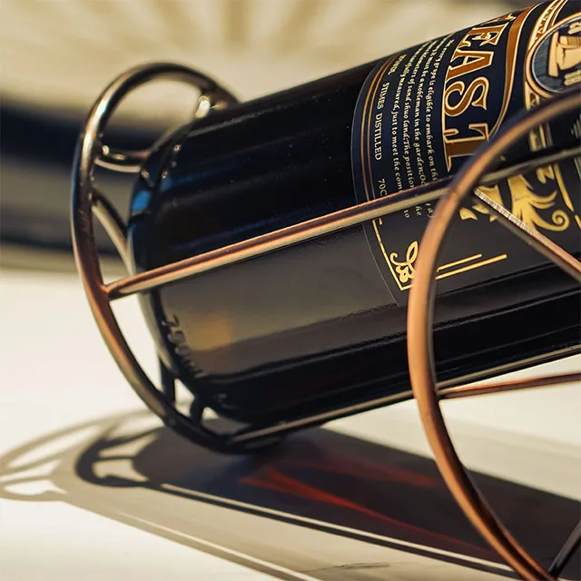 Vintage style wine storage art furnishings storage  wine rack display  free standing