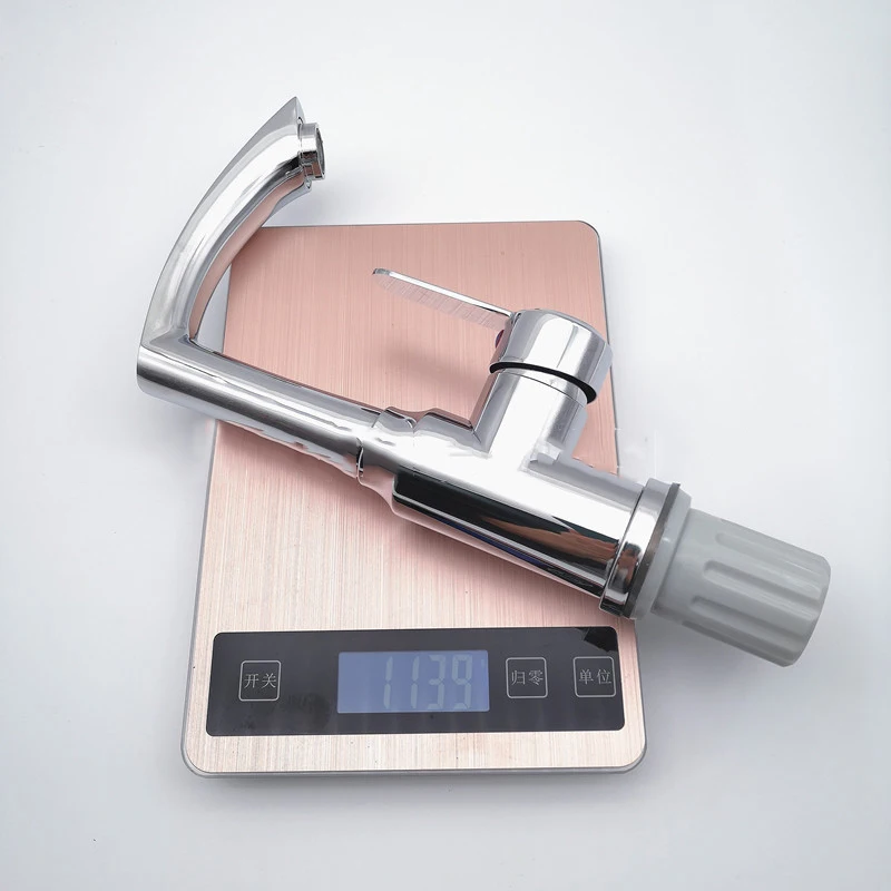 SAKEMI Electroplated stainless steel ball basin hot and cold faucet mixed water single handle single hole basin faucet