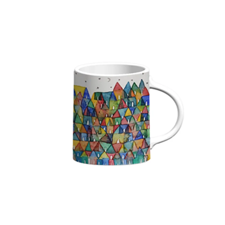 Best Quality Handmade Ceramic Mug Multicolored 7 by Nicola Fouche with Exquisite Gift Box