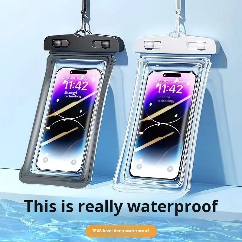 Wholesale Dry Bag Mobile Phone Waterproof Cover PVC & TPU Diving Swimming Hot Spring & Water Park Equipment