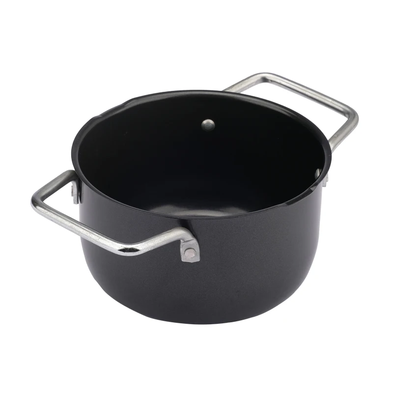 Carbon steel sauce bowl nonstick sauce pot for outdoor barbecue grilling