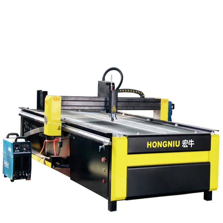 Jinan HONGNIU 1325 1530 size starcam cnc table plasma cutting machine  for sale