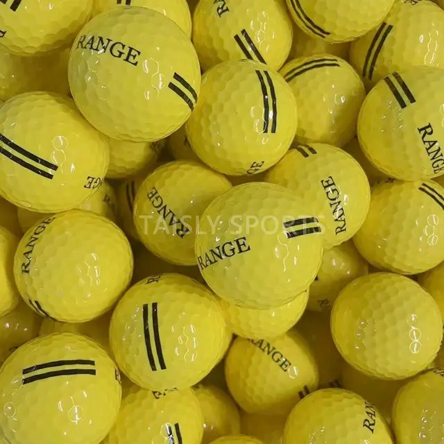 Low bounce driving range ball for mini driving course training golf ball