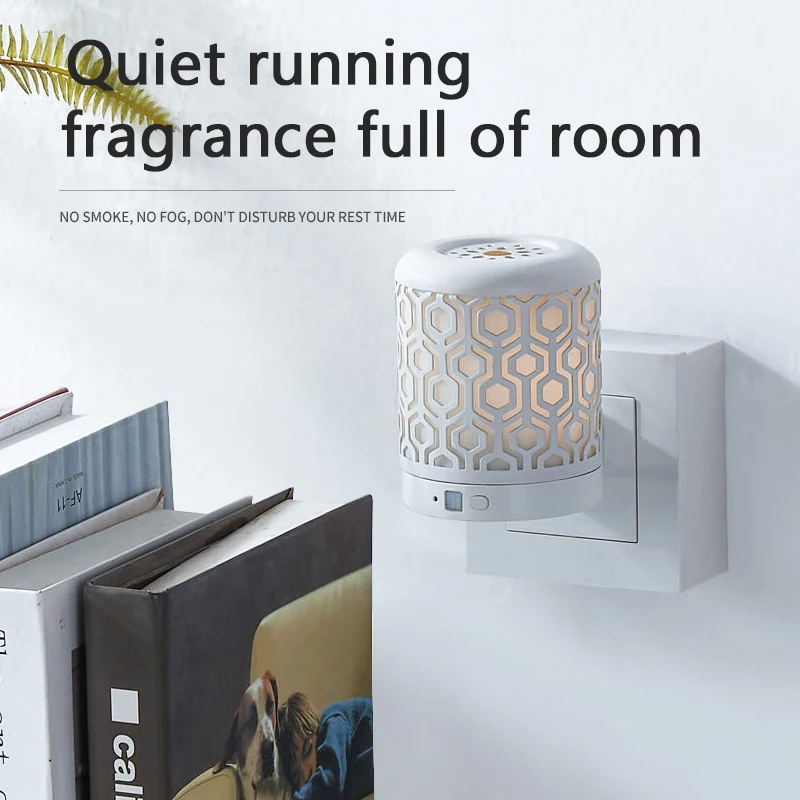 Wholesale Pure Essential Oil Aromatherapy Lamp American Electric Plug-in  Metal  Melting Wax Burner