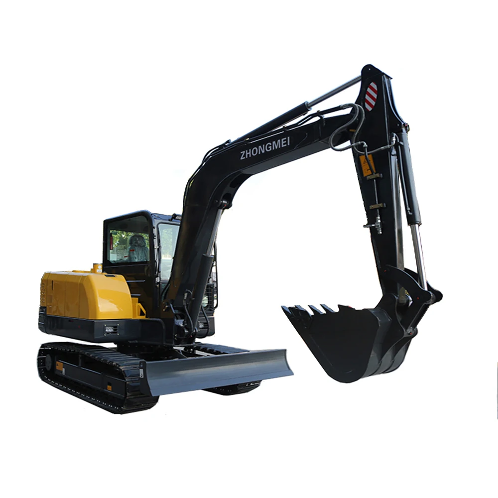 Small Excavator For Agriculture Construction Site Excavator Small Four-Drive Belt Excavator