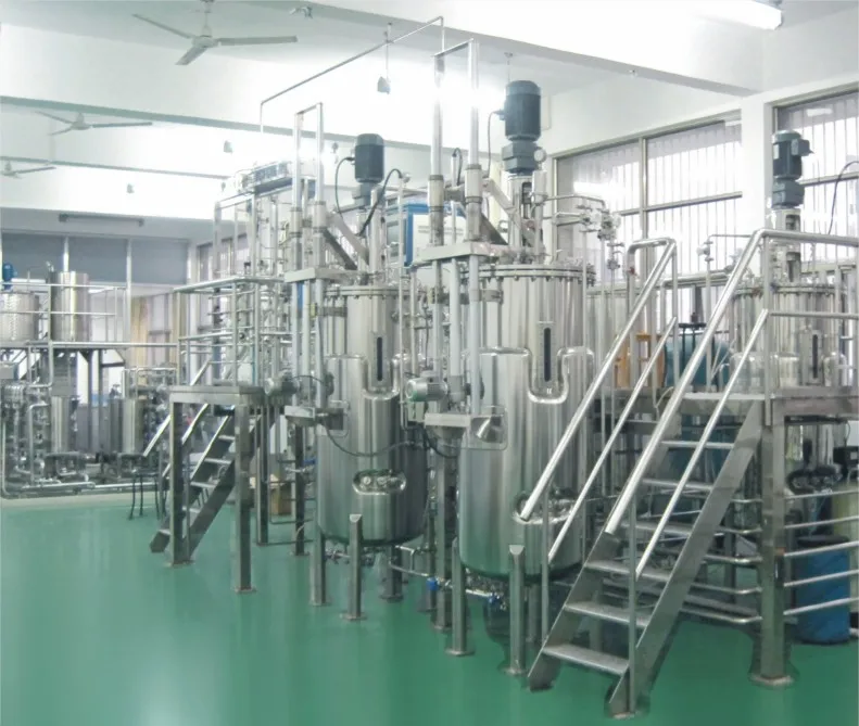 Bioreactor Fermenter Manufacturing Plant Independly Work Together Industrial Bioreactor 1000