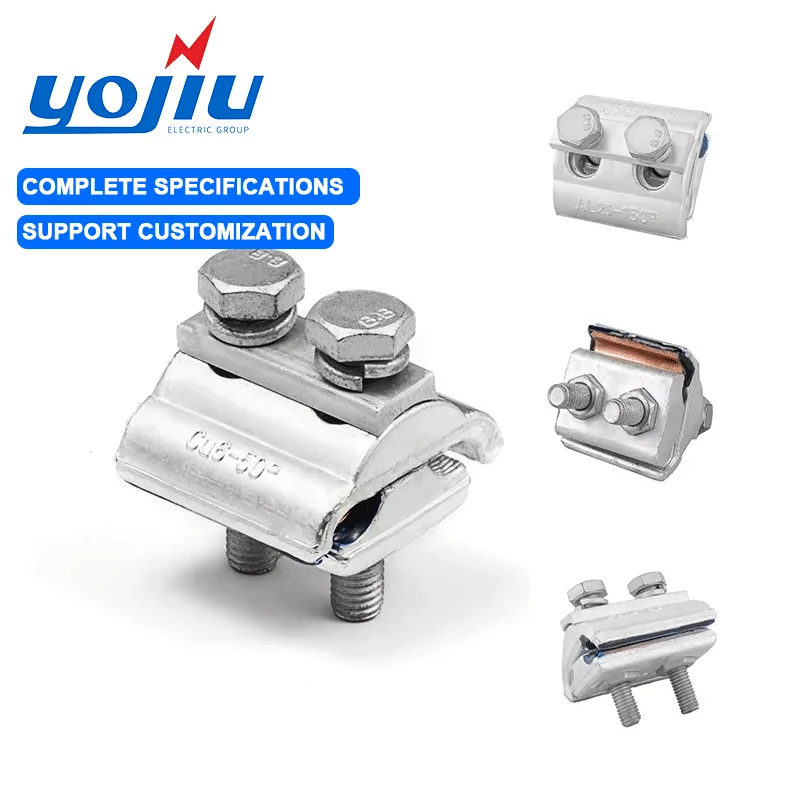 Factory Supply forge PG type copper and aluminium wire clamps with bimetallic parallel groove clamp