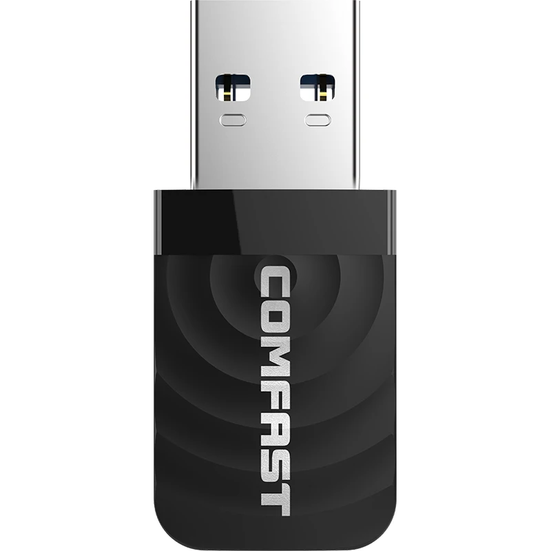 COMFAST 2019 Новое поступление 1300 Мбит/с Настольный Ноутбук 5,8 ГГц USB беспроводной Wi-Fi адаптер