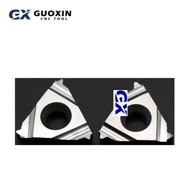 16ER/IR 1.0/1.25/1.5/2.0/2.5/3.0ISO/11W/AG55/14NPT 11W  CNC thread INSERT 16IR 1.0ISO K15 for Aluminum